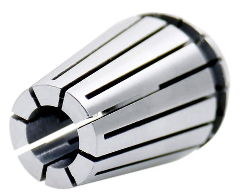 Close-up of ER20 collet from 12 Piece ER 20 Collet Set With Sizes From 1/16 Inch To 1/2 Inch In A Tough Aluminum Box