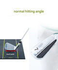 Heavy Duty Golf Club Lie Fitting Board With Swing Indicators For Right And Left Handed Golfers, iron on board, touch point