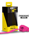 Game Day Ready Dope Football Mouth Guard With Permanent Strap For Adults And Youth Pink packaging with mouthpiece visible.