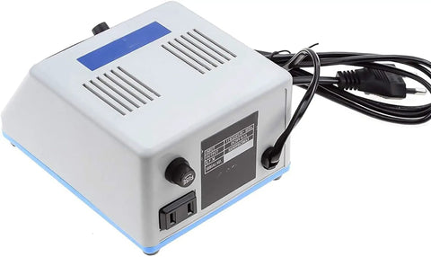 Rear view of Heavy Duty Pro Grade 35K RPM Micromotor Polisher Handpiece Electric Micro Motor Polishing Tool showing power cord