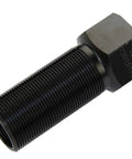 Steering Tie Rod End Adjusting Sleeve For 2018 Jeep Wrangler JK And 2007 To 2017 Wrangler Models, Beefy Linkage Sleeve For Tight Handling, Easy Install, Ready For Off Road Adventures black steel threaded sleeve