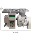 Industrial Brushless Sewing Machine Motor 110V 750W 1HP With Pure Copper Coils, side view showing dimensions and components.