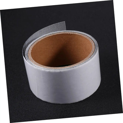 Two Pack Window Screen Repair Tape Fiberglass Mesh Patches For Tears And Rips In Doors And Windows Quick DIY Fix With High Viscosity Backing Durable And Easy To Apply in roll