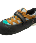 Heavy Duty Safety Overshoes With Steel Toe Caps And Titanium Aluminum Alloy Toe Caps, brown tough double strap XL size green overshoe