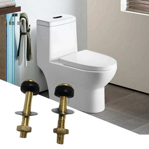 Heavy Duty Split Toilet Tank Fastener Kit With Rustproof Gasket And Secure Seal For Split Toilet Systems General Mounting Hardware Built Tough And DIY Friendly Replacement Parts brass bolts for split toilet tank