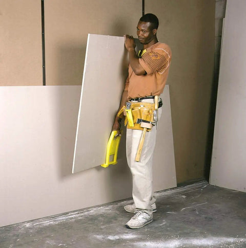 14 Inch Yellow Panel Carry Handle With Angled Grip for easy transport and grab and go lifts in job sites or warehouse