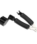 Saphue 3 In 1 Multifunction Guitar String Winder Cutter Pin Puller For Bass And Banjo, ergonomic design with ABS steel.