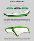 Inflatable Wing Foil For Kitesurfing And Windsurfing 4 Point 2 Square Meter Wing With Window View Portable Deflatable For Water Sports