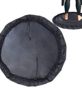 No Fuss Surf And Swim Changing Mat With Waterproof Sandproof Wetsuit Dry Bag Portable Travel Gear showing open mat with feet