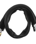 Premium Low Speed Air Inlet Hose For Car Pneumatic Tire Repair Grinder Seamless Easy Tool Integration Connect Air Tube To Setup Quickly Lightweight Design Helps Mechanics Save Time While Keeping Gear Organized For Auto Shops Daily black hose with brass fittings