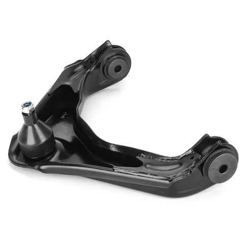Front Upper Control Arms With Ball Joints Suspension Kit For Chevrolet Silverado And GMC Sierra 1500 HD 2500 3500 Suburban Avalanche Yukon XL 2500 Heavy Duty Upgrade For Better Ride And Precise Alignment black steel control arm with ball joint