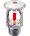 Straight Up Ace Quick Response Pendent Fire Sprinkler Head With Dead Sure 155F Activation, copper 1/2 inch threaded design.