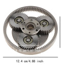 Heavy Duty Steel Planetary Gear For E Bike Motors With 8mm Bore 608 Bearing 36 Tooth Gear Set Including 18 Tooth Sun Gear And 90 Tooth Internal Ring Gear 47.5 Steel Ring For Durable Smooth Power Transfer