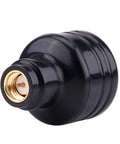 5.8G 5Dbi RHCP Mushroom Antenna for FPV Drones, heat resistant ABS shell, gold plated connector side view