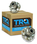 Rear Wheel Bearing And Hub Assembly Set For Honda CR V AWD 2012 Through 2016 And Acura RDX AWD 2013 Through 2015 Two Piece Kit