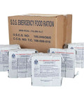 Emergency 3600 Calorie Food Bar Pack For 3 Day 72 Hour Ration, Full Case Of 20 Bars, 5 Year Shelf Life, Coast Guard Approved