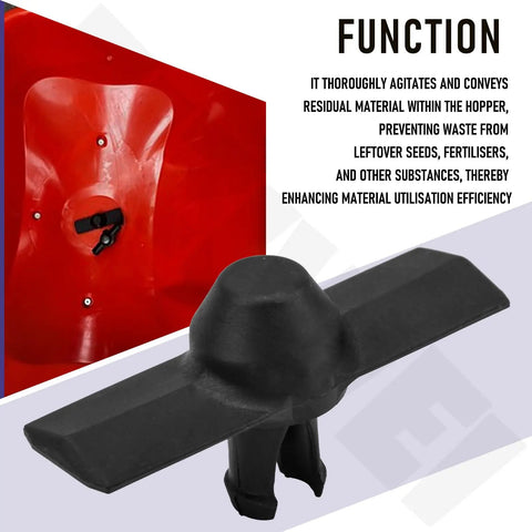Agitator Replacement Part For Echo RB 60 Broadcast Spreader That Beefed Up Spread Width And Pattern, Strong Material Agitation