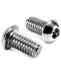 Rugged Out 304 Stainless Steel Button Head Socket Cap Bolts, 5/16-18 X 5/8 Inch, 18-8 Grade Heavy Duty Fasteners, two bolts shown.