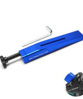 Piston Press Tool For Brake Calipers Universal Bicycle Hydraulic Disc Brake Piston Tool Compatible With Shimano SRAM Aluminum Alloy Blue