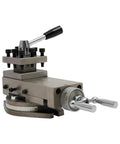 Top Shelf AT300 Compatible Mini Lathe Tool Post Assembly with Quick Swap Dial, sturdy cast iron design for quick machining.
