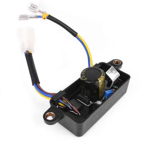 Gutsy Generator Avr Replacement For 2 To 4 Kw Honda Clones Powermate Champion 3000 4000 Watt Automatic Voltage Regulator Part 290440009 with wires and capacitor.