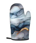 Super Cool Gary Fluid Oven Mitt And Pot Holder Set For Kitchen Heat Resistant Up to 356 Degrees F, colorful design, heat resistant fabric.