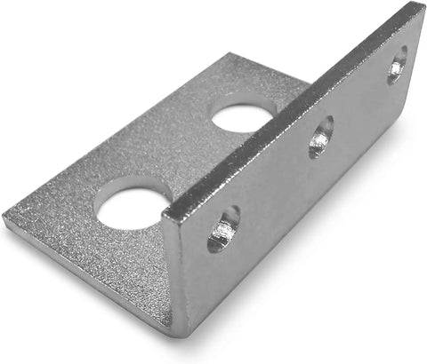 Mounting Bracket For One Half Inch JIC Eight Bulkhead Hydraulic Coupler Heavy Duty Steel And Aluminum Construction With Unfinished Finish USA Made