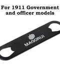 1911 Barrel Bushing Wrench Black Anodized Aluminum Handle with Black Oxide Finish multitool for 1911 models