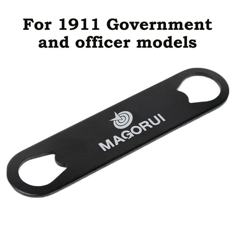 1911 Barrel Bushing Wrench Black Anodized Aluminum Handle with Black Oxide Finish multitool for 1911 models
