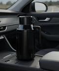 Road Ready Stainless Steel 12V And 24V Car Water Heater Plugs Right Into Cigarette Lighter on car console