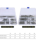 Go-To 150 Piece Cotter Pin Assortment Kit In 304 Stainless Steel for Auto, DIY, and industrial projects, two cases of pins