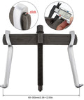Two Jaw Gear Puller Adjustable Bearing Puller For External And Internal Removal CRV Steel Construction with measurement detail