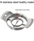 Pomegranate Must Have Deseeder And Pulp Separator Set in 304 stainless steel with sharp edge for effortless fruit prep