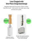 Comparison of upgraded and original hotend designs for Upgraded S1 S1C Hotend Kit with less clog and integrated design