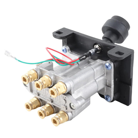 Power Take Off Hoist Air Shift Control Valve AV295 Dual Valve PTO Switch for dump truck hydraulic system replacement.