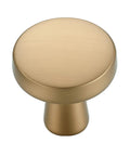 Champagne Bronze Cabinet Knobs 1 Inch Round Drawer Knob Set 30 Pack With 60 Screws For Easy Mount Slick Dope Look Premium Mini Furniture Hardware For Cabinets And Dressers Smooth Operation And Timeless Style. 1-inch solid stainless steel knob