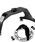 Image of 1/2 Inch Drive Fuel Tank Lock Ring Tool for Fuel Pump Sender Removal and Install, showing heavy-duty steel design.