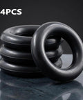 Exhaust Rubber Hanger Kit Universal 4 Pack Insulator Bracket Bushing Mount Heavy Duty Durable High Density Rubber