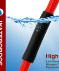 Red Heat Shrink Tubing Kit 300 Pieces With 1.77 Inch Lengths In Seven Sizes 3 To 1 Shrink Ratio Marine Grade Waterproof Polyolefin Tubing