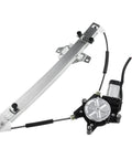 Front Driver And Passenger Side Power Window Regulator With Motor For Chevrolet Spark 2013 To 2016 Hatchback Fast Bolt Mount Set.