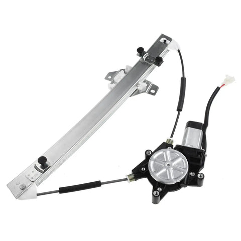 Front Driver And Passenger Side Power Window Regulator With Motor For Chevrolet Spark 2013 To 2016 Hatchback Fast Bolt Mount Set.
