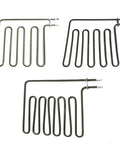 Built Tough Swap Out Electric Heater Replacement Part 220V Six U Tube Heating Coil 3KW Immersion Element with three views