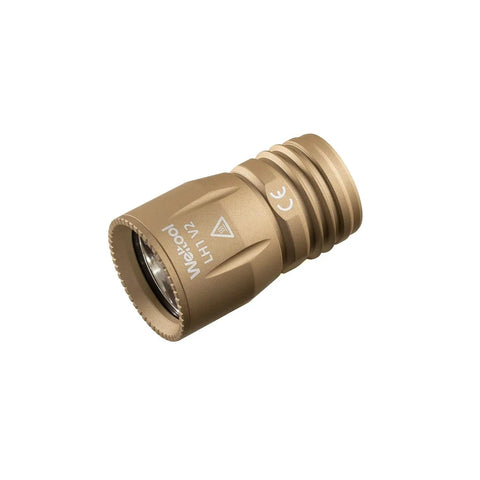 LH1 V2 LED White Light Head With Single Mode Throwing Beam For Tactical Weapon Lights, Fits W35 W65 BB3 BB6 And Surefire M600DF Bodies in FDE Finish