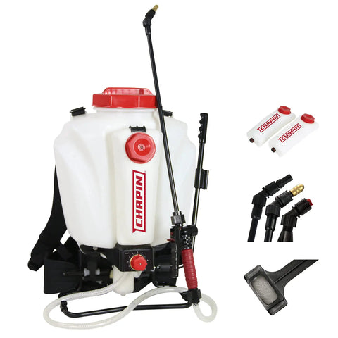 Dual Tank Backpack Sprayer With Separate Water And Chemical Tanks 4 Gallon Capacity Pro Grade Lawn And Garden Sprayer No Mess Premix