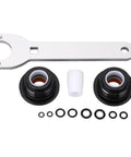 Real Deal Front Mount Hydraulic Steering Cylinder Seal Kit Replacement HS5157 For HC5340 To HC5358 Plus HC5365 Compatible With Shaft Wrench Tool, seal kit and rings