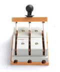 Heavy Duty Kickass 400 Volt 100 Amp 3 Pole Double Throw Electric Brake Safety Closing Switch for Industrial Panel Mount Systems
