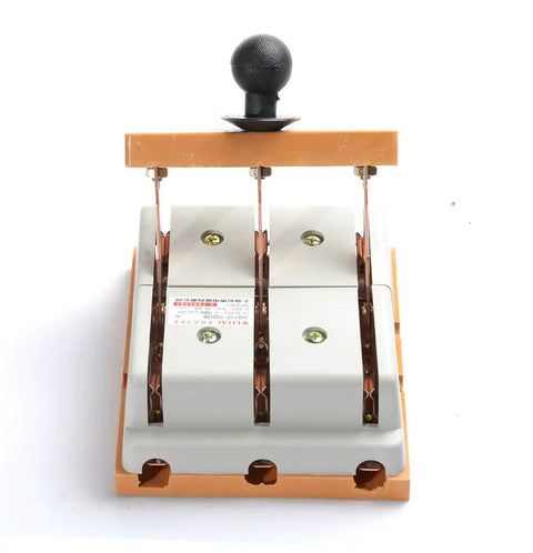 Heavy Duty Kickass 400 Volt 100 Amp 3 Pole Double Throw Electric Brake Safety Closing Switch for Industrial Panel Mount Systems