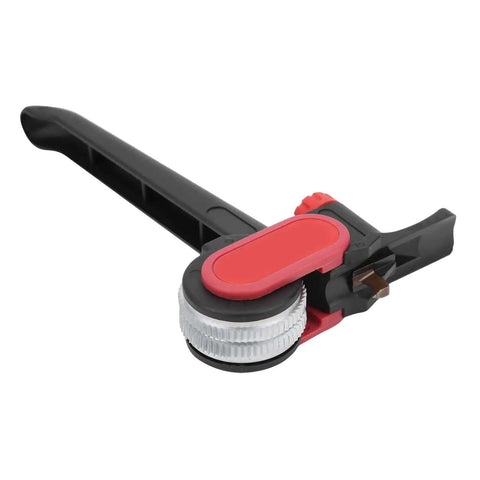 Heavy Duty Cable Stripper And Cutter Kit With Adjustable Depth To Five Millimeters, Replaceable Blades For Both Sides, close-up view