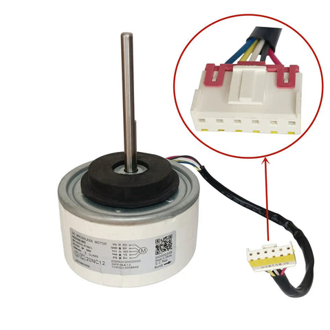 Brushless 58W Air Conditioning Motor For AC Units Dope Replacement Fan Motor 310V DC With 5 Pin Connector 92mm Diameter