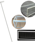10 Pack Of Heavy Duty Pigeon Cage T Bars One Way Entrance Traps for racing pigeons, durable iron build, corrosion resistant